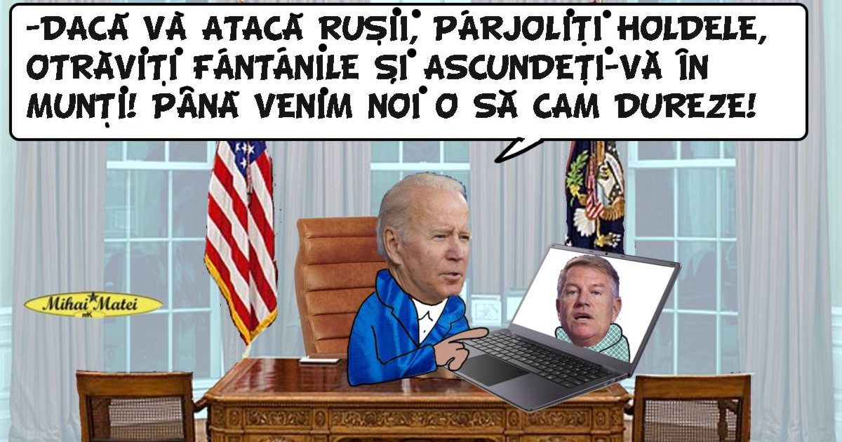 Invataturile tatucului Biden catre discipolul Iohannis!