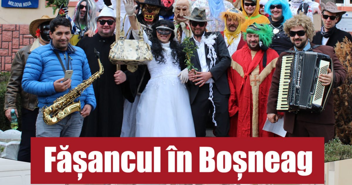Sărbatoarea Fășancului in Moldova Nouă! Ne punem iar măștile!