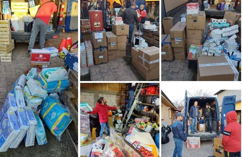 Ajutoare pentru refugiații ucraineni din Caraș-Severin