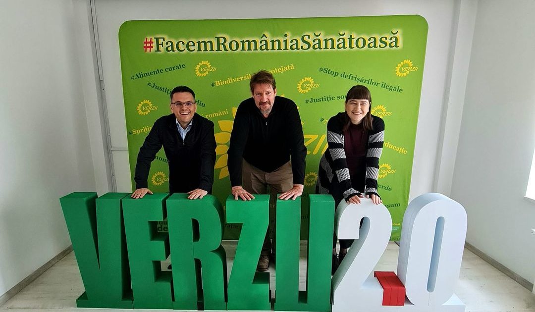 PARTIDUL VERDE NETEZESTE DRUMUL ROMANIEI SPRE SCHENGEN!