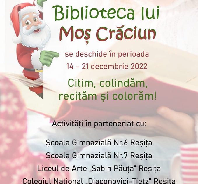 MOS CRACIUN DE RESITA VA INVITA LA LECTURA!