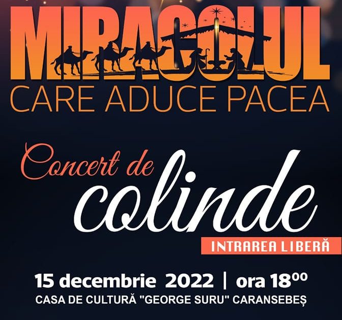 CONCERT DE COLINDE IN CARANSEBES