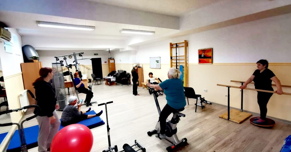 RESITA: ORA DE SPORT PENTRU VARSTNICI!