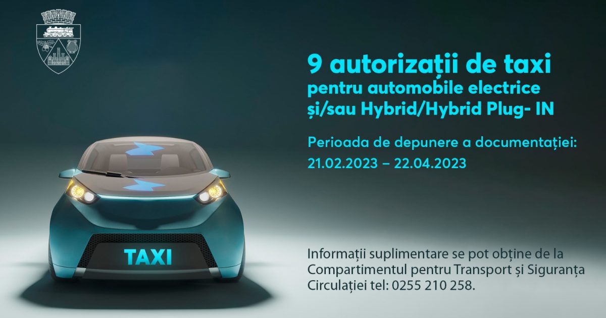 RESITA-SE ELIBEREAZA NOUA AUTORIZATII TAXI! GRABITI-VA!