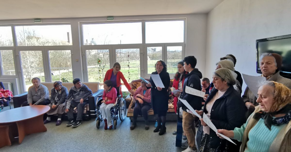 CARANSEBES-PERSOANELE CU DIZABILITATI VIZITATE DE OFICIALII CJ!
