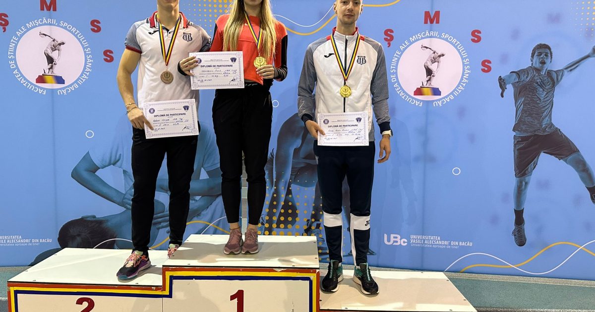 CAMPIONATUL NATIONAL UNIVERSITAR DE ATLETISM DOMINAT DE STUDENTII RESITENI!