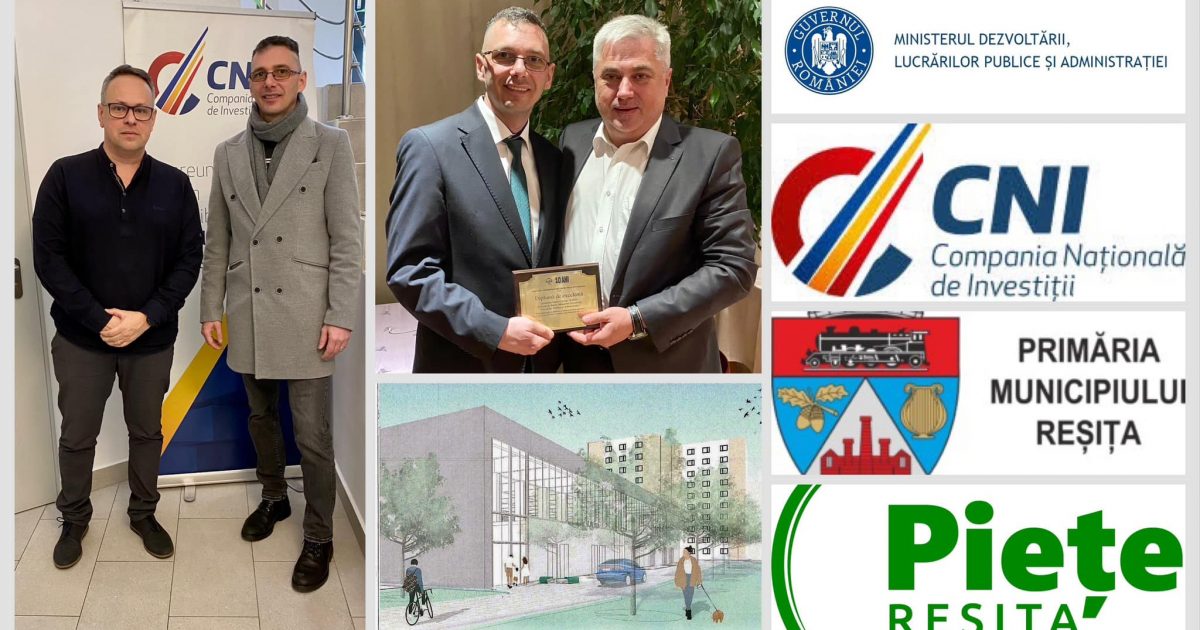 PIATA AGROALIMENTARA RESITA NORD SE VA MODERNIZA SPECTACULOS!