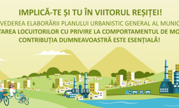 Reșița își conturează viitorul: Elaborarea Planului Urbanistic General și Chestionarul de Mobilitate