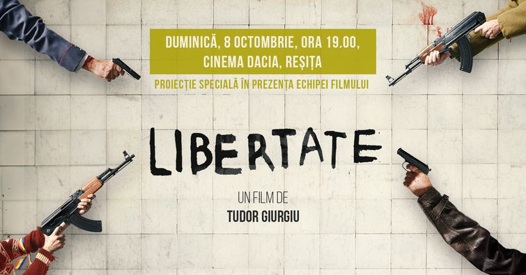 Descoperă echipa filmului „LIBERTATE” la Cinema Dacia 3D Reșița: O călătorie în trecut la Revoluție