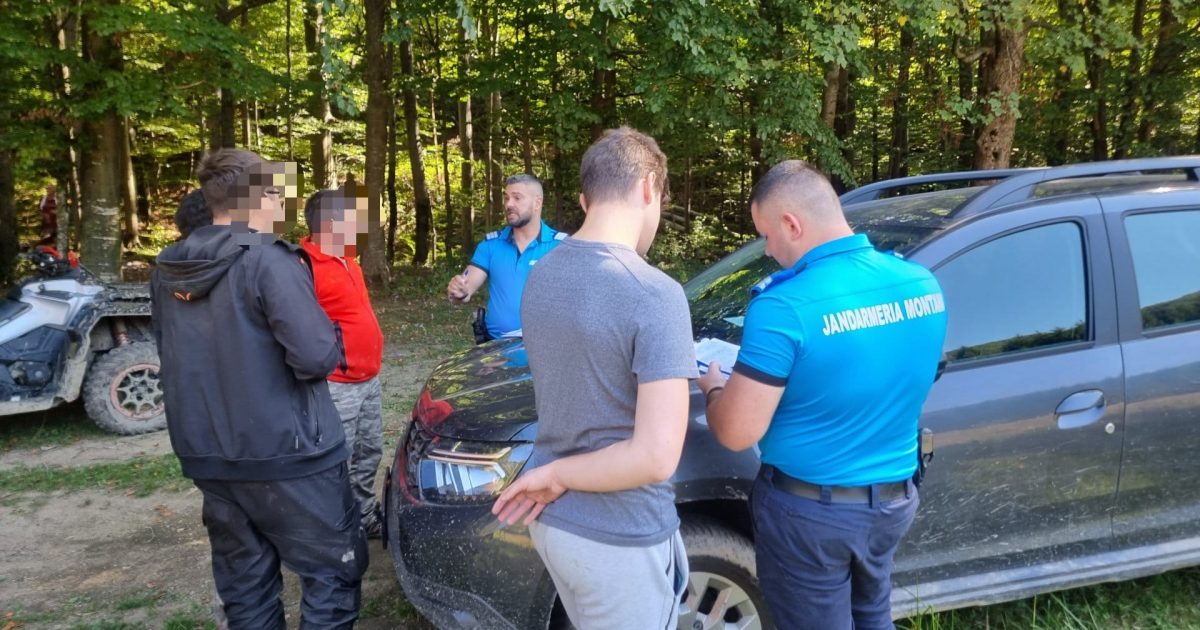 JANDARMII CARASENI SI-AU FACUT NORMA LA DAT AMENZI!