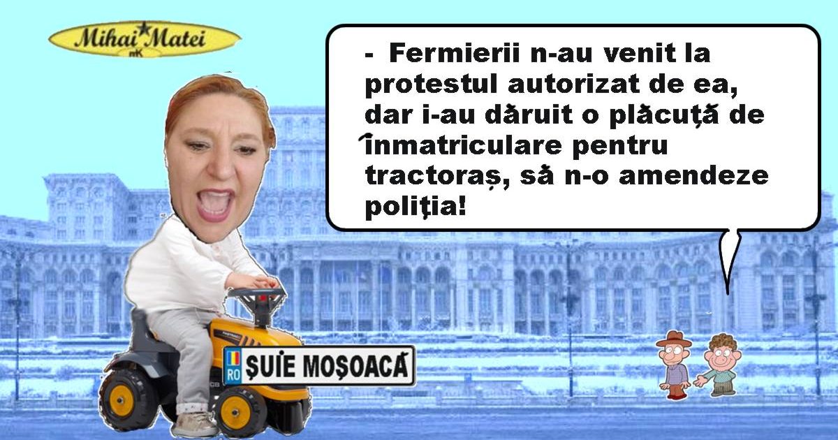 CINE A INGROZIT ORASU' ? /  DIANA CU TRACTORASU'!