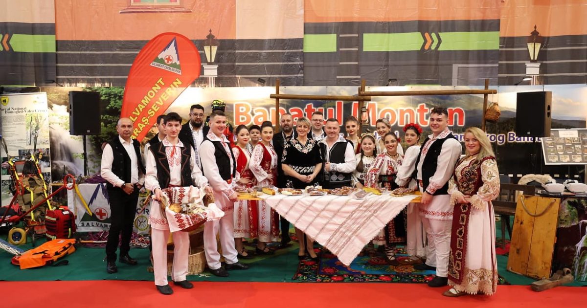 Caraș-Severin strălucește la Târgul de Turism al României din București