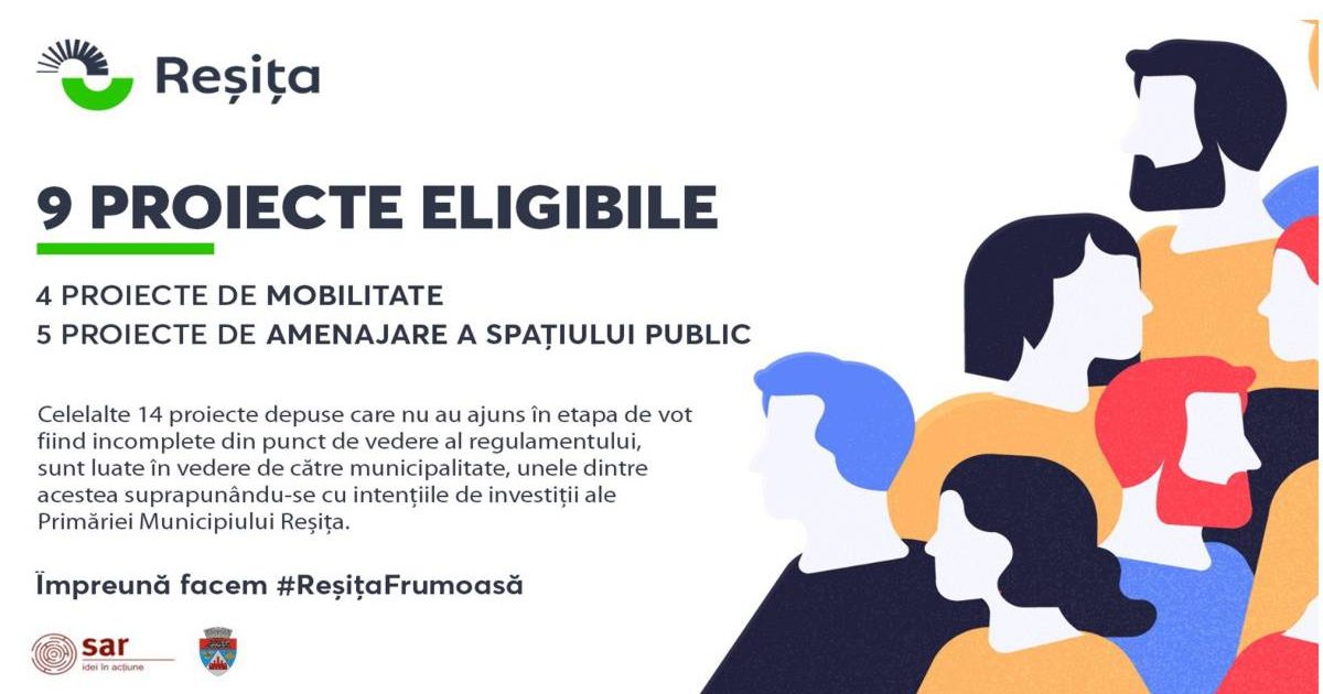 RESITA.VOTEAZA-TI PROIECTELE FAVORITE!