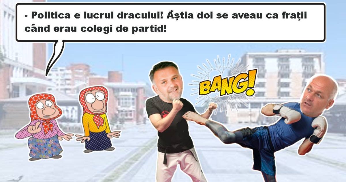 INTARATA-I, DRACE! ROMEO DUNCA SE IA LA TRANTA CU MARIUS ISAC!