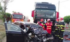 Tragedie pe DN6: Cinci răniți într-un accident cutremurător lângă Caransebeș