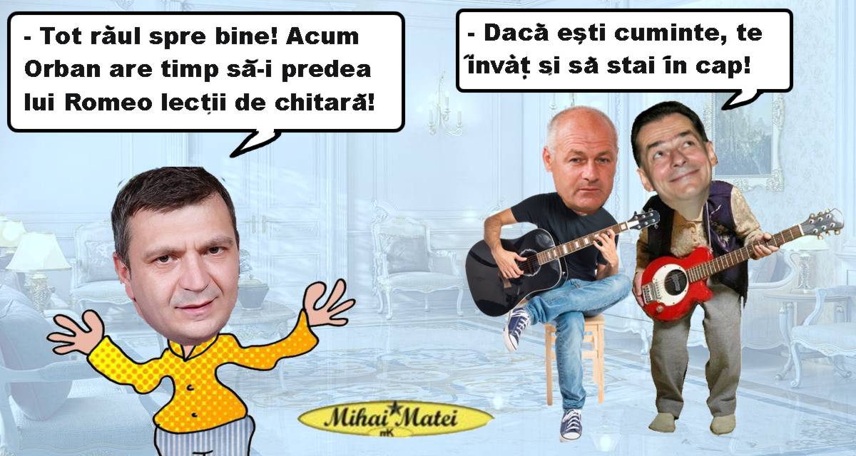 PAMFLETUL ZILEI. HURDUZEU: CE BINE-MI PARE CA AI LUAT TEAPA, ROMEO!