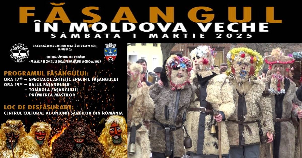 Fășangul: O sărbătoare de tradiție și magie în Moldova Nouă