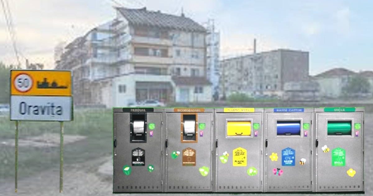 Oravița urmează exemplul Sighișoarei: Colectarea digitalizată a deșeurilor ajunge în orașul tău!