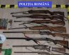 ARSENAL ASCUNS ÎN CARAȘ-SEVERIN! 27 DE ARME DE FOC ȘI SUTE DE CARTUȘE, GĂSITE LA PERCHEZIȚII!