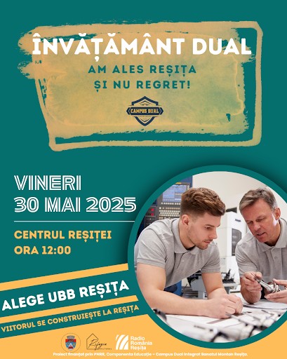 Viitorul se construiește la Reșița! Descoperă meseriile viitorului la Târgul de Meserii