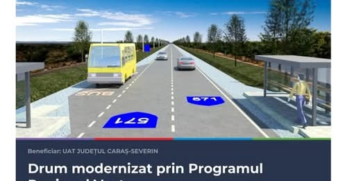 Cum se „modernizează” un drum cu bani europeni, dar cu metode balcanice