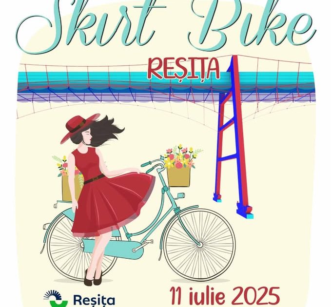 SkirtBike Reșița 2025 – Fetele pedalează cu stil!