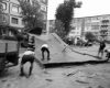 APOCALIPSA DIN CER – Reșița, măturată de o furtună năprasnică! Orașul, în genunchi!