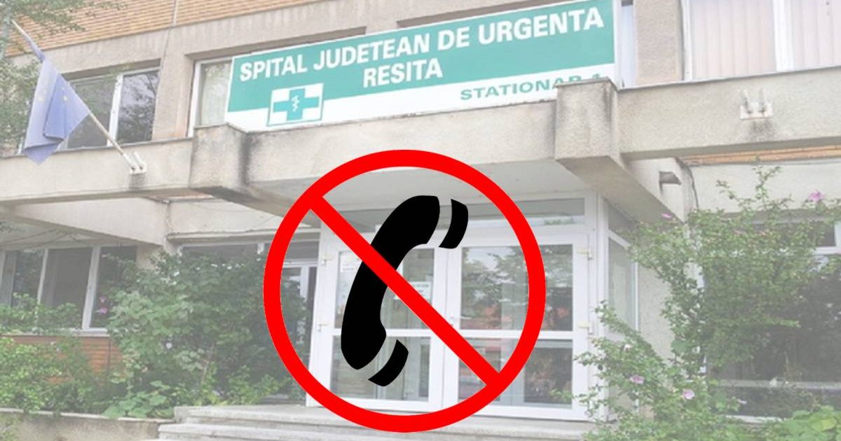 Telefonul nu mai sună la Spitalul Județean Reșița: vechiul sistem s-a prăbușit, dar urmează un call center modern