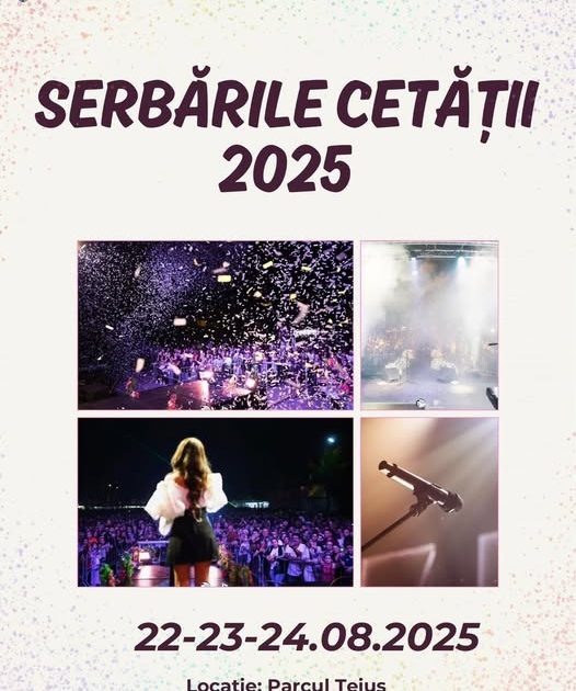 Caransebeșul, 20 de ani de sărbătoare: „Sărbătorile Cetății” 2025 aduc muzică, tradiție și un concert interbelic unic