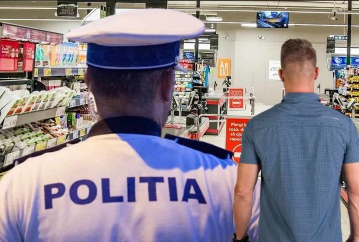 Furt ca-n filme la Kaufland Reșița