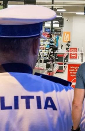 Furt ca-n filme la Kaufland Reșița