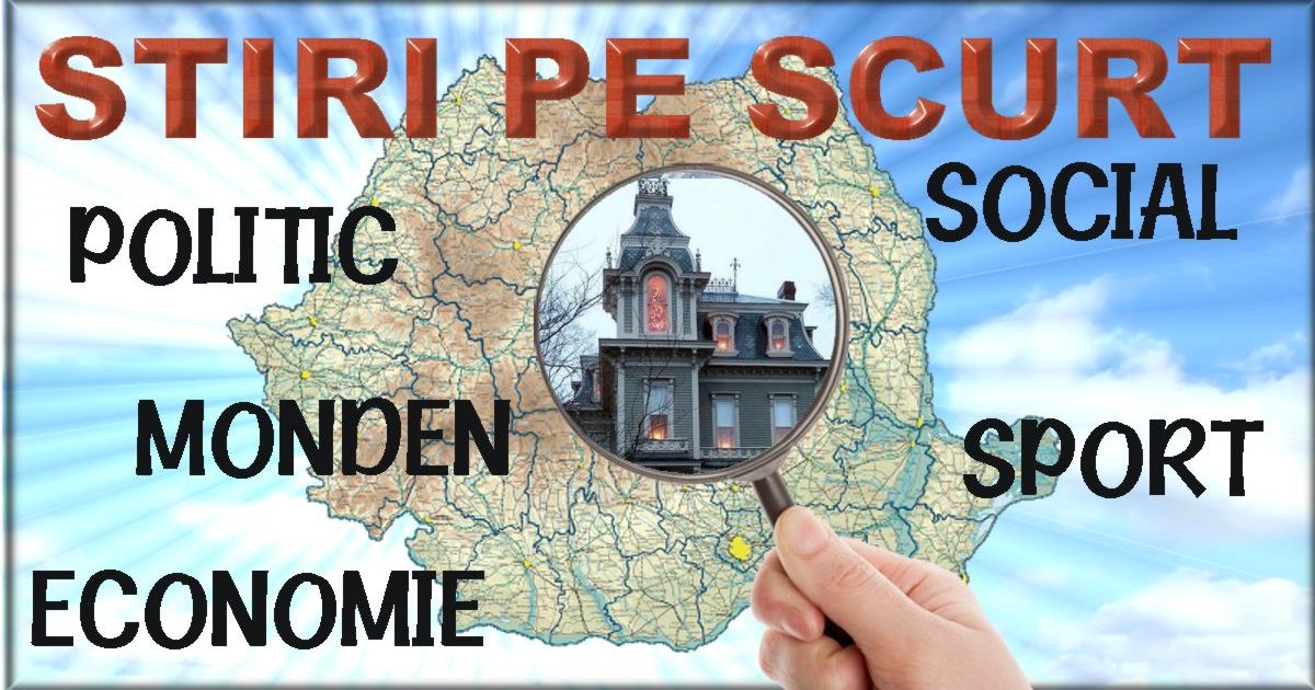 STIRI PE SCURT.FOARTE PE SCURT. SI PUTIN UMOR!!!