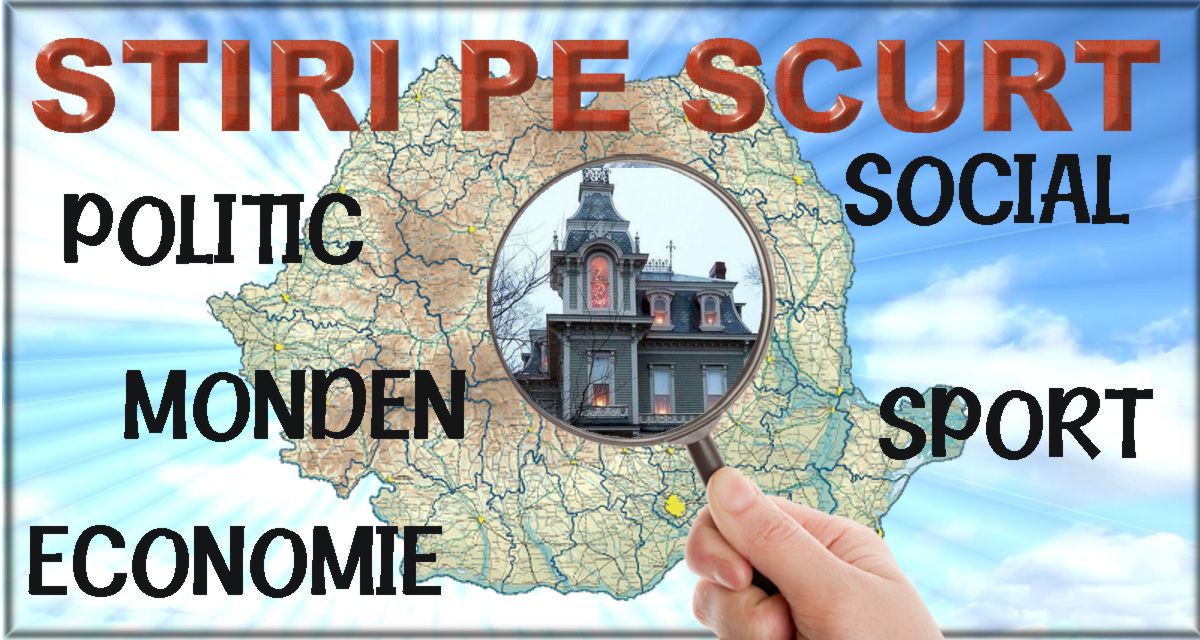 STIRI PE SCURT.FOARTE PE SCURT. SI PUTIN UMOR!!!