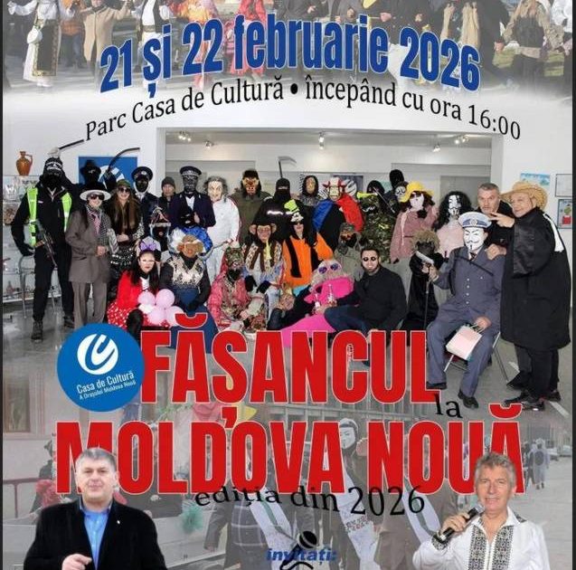  Fășancul la Moldova Nouă – tradiția boșnegenilor continuă și în 2026