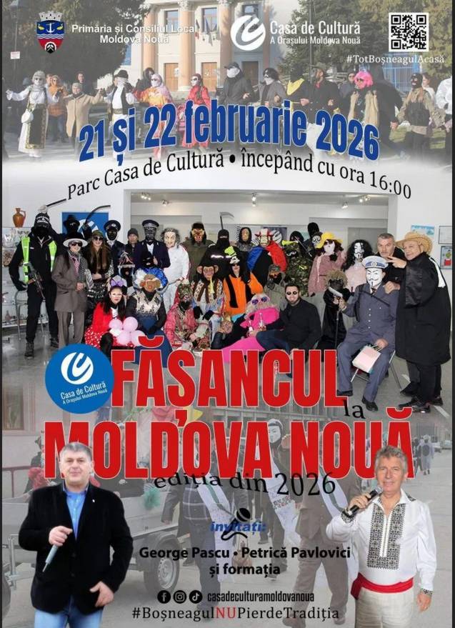  Fășancul la Moldova Nouă – tradiția boșnegenilor continuă și în 2026