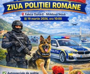 ALERTĂ ÎN MOLDOVA NOUĂ! Polițiștii iau cu ASALT faleza Dunării pe 19 Martie!