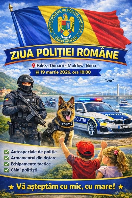 ALERTĂ ÎN MOLDOVA NOUĂ! Polițiștii iau cu ASALT faleza Dunării pe 19 Martie!