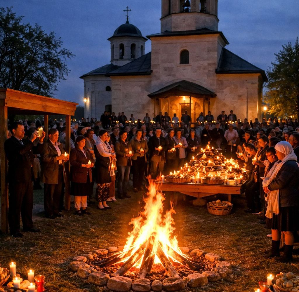 LUMINIȘCA LA MERCINA: O SEARĂ DE LUMINĂ, RUGĂCIUNE ȘI UNITATE!