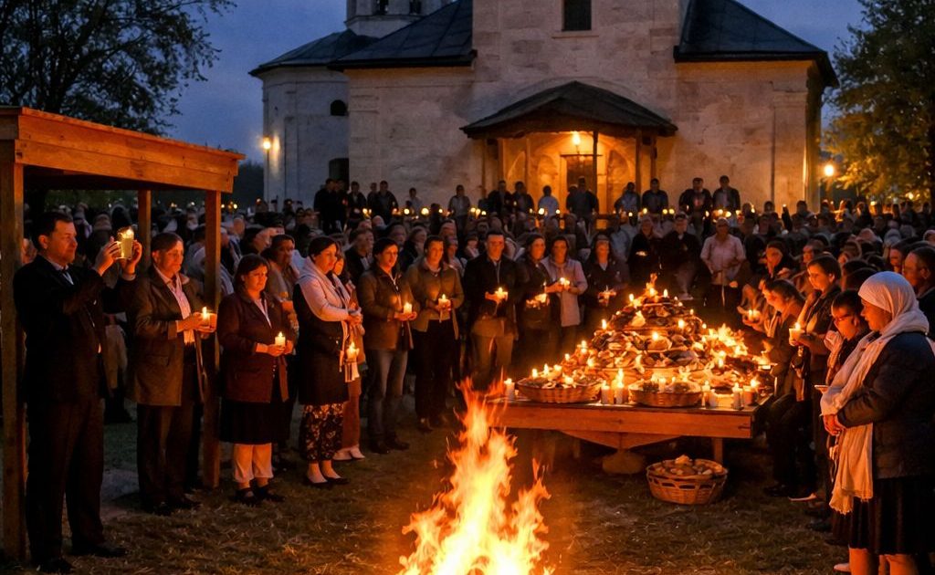LUMINIȘCA LA MERCINA: O SEARĂ DE LUMINĂ, RUGĂCIUNE ȘI UNITATE!