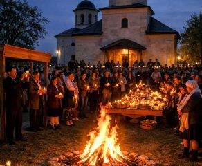 LUMINIȘCA LA MERCINA: O SEARĂ DE LUMINĂ, RUGĂCIUNE ȘI UNITATE!