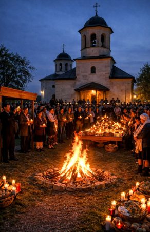 LUMINIȘCA LA MERCINA: O SEARĂ DE LUMINĂ, RUGĂCIUNE ȘI UNITATE!