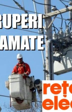 Rămân în pană de curent! Zeci de localități din Caraș-Severin, pe lista neagră a întreruperilor programate de Rețele Electrice Banat (22-26 iunie)