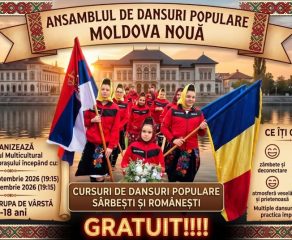 Bomba culturală a anului la Moldova Nouă!