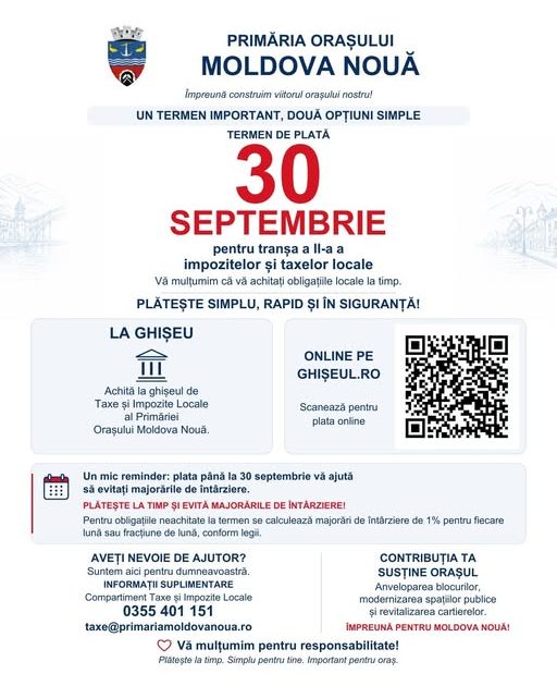 BOMBA MOMENTULUI ÎN MOLDOVA NOUĂ! SE APROPIE O ZI CRUCIALĂ PENTRU TOTI LOCUITORII!
